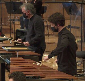 Bart Quartier - concert - The Desert Music - Steve Reich - Flagey - Brussels - 2021